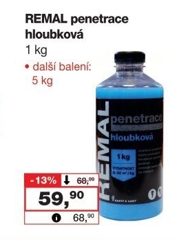 Hloubková penetrace Remal