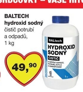 Hydroxid sodný Baltech