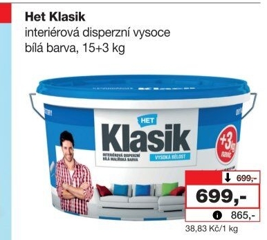 Interiérová barva Het Klasik