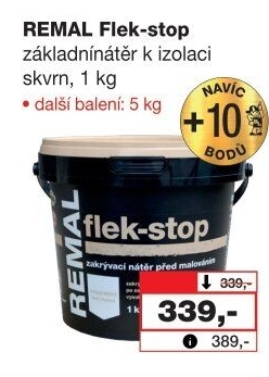 Izolační nátěr Flek - stop Remal