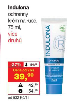 Krém Indulona