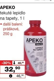 Lepidlo na tapety Apeko