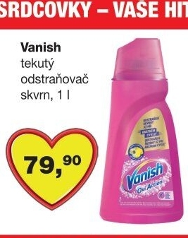 Odstraňovač skvrn gelový Vanish Oxi Action