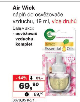 Osvěžovač vzduchu Air Wick - náplň