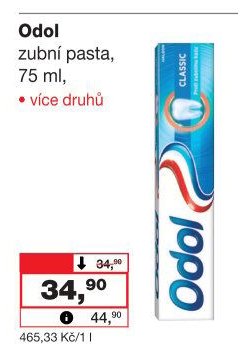 Pasta na zuby Odol