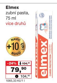 Pasty na zuby Elmex