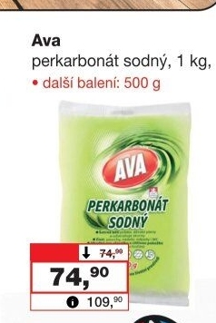 Perkarbonát sodný Ava