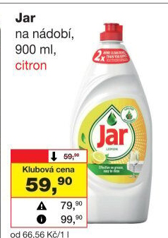Prostředek na nádobí Jar
