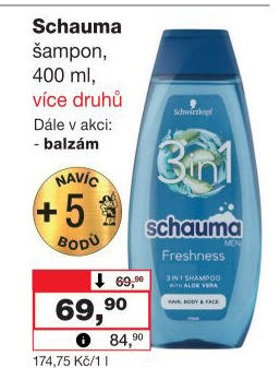 Šampon Schauma Schwarzkopf
