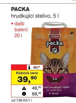Stelivo pro kočky Packa Balanim