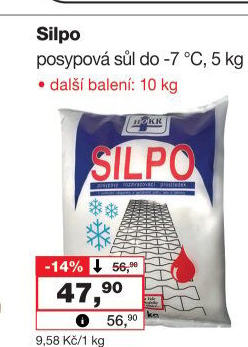 Sůl posypová Silpo Hokr