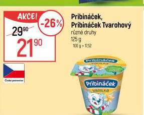 Dezert Pribináček