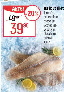 Halibut filety