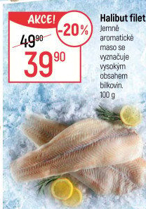 Halibut filety