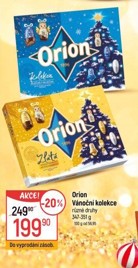 Kolekce vánoční rodinná Orion