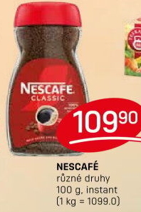 Instantní kávy Nescafé