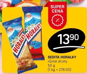 Oplatky Horalky Sedita