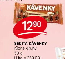Oplatky Kávenky Sedita