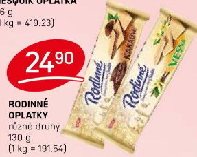 Oplatky Rodinné Sedita