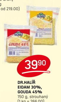 Sýr Gouda strouhaná Dr.Halíř