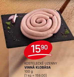 Vinná klobása Kostelecké uzeniny