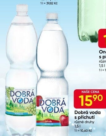 Ochucená voda Dobrá voda