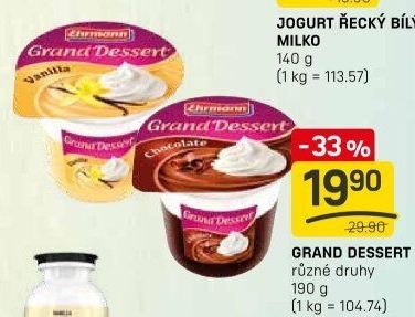 Dezert Grand Dessert Ehrmann