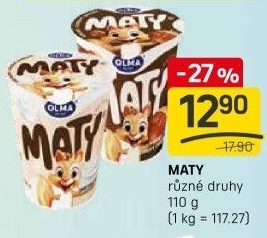 Dezert Olmíci Maty Olma