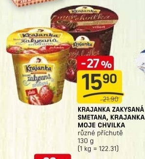 Dezert zakysaný Moje chvilka Krajanka