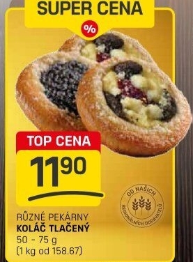 Koláč s náplní