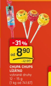 Lízátko Chupa Chups