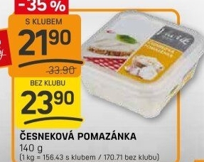 Pomazánka česneková Lahůdky Vavřík