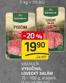 Salám lovecký Krahulík
