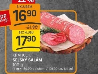 Salám selský Krahulík