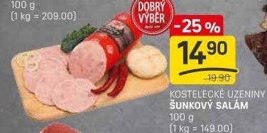 Salám šunkový Dobrý výběr