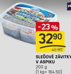 Sleďové závitky v aspiku Rybex