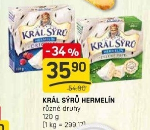 Sýr Hermelín Král sýrů