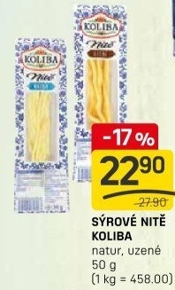 Sýrové nitě Koliba Bystřice pod Hostýnem