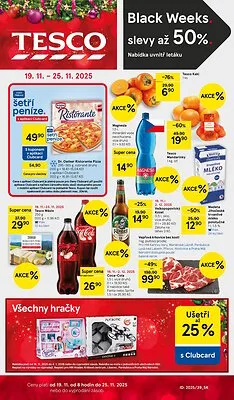akční leták Tesco 19.11.2025-25.11.2025