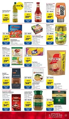 akční leták Tesco 19.11.2025-25.11.2025