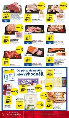 akční leták Tesco 19.11.2025-25.11.2025