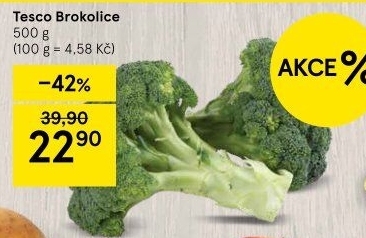 Brokolice Tesco