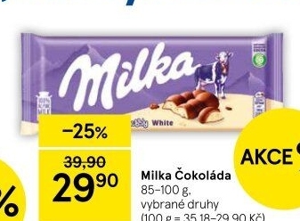 Čokoláda Milka