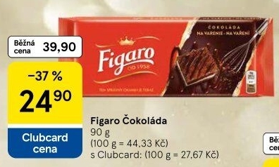 Čokoláda na vaření Figaro
