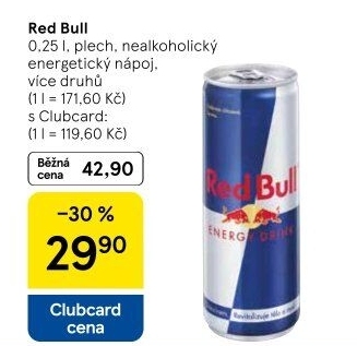 Energetický nápoj Red Bull