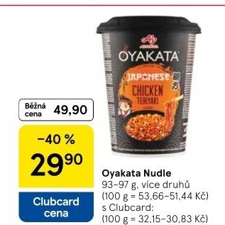 Instantní nudle Oyakata Ajinomoto