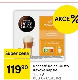 Kapsle Dolce Gusto Nescafé
