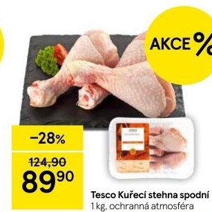 Kuřecí stehna Tesco