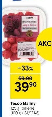 Maliny Tesco
