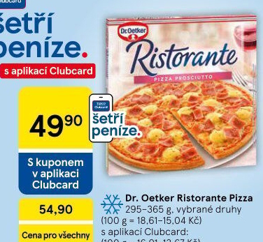 Pizza mražená Ristorante Dr. Oetker
